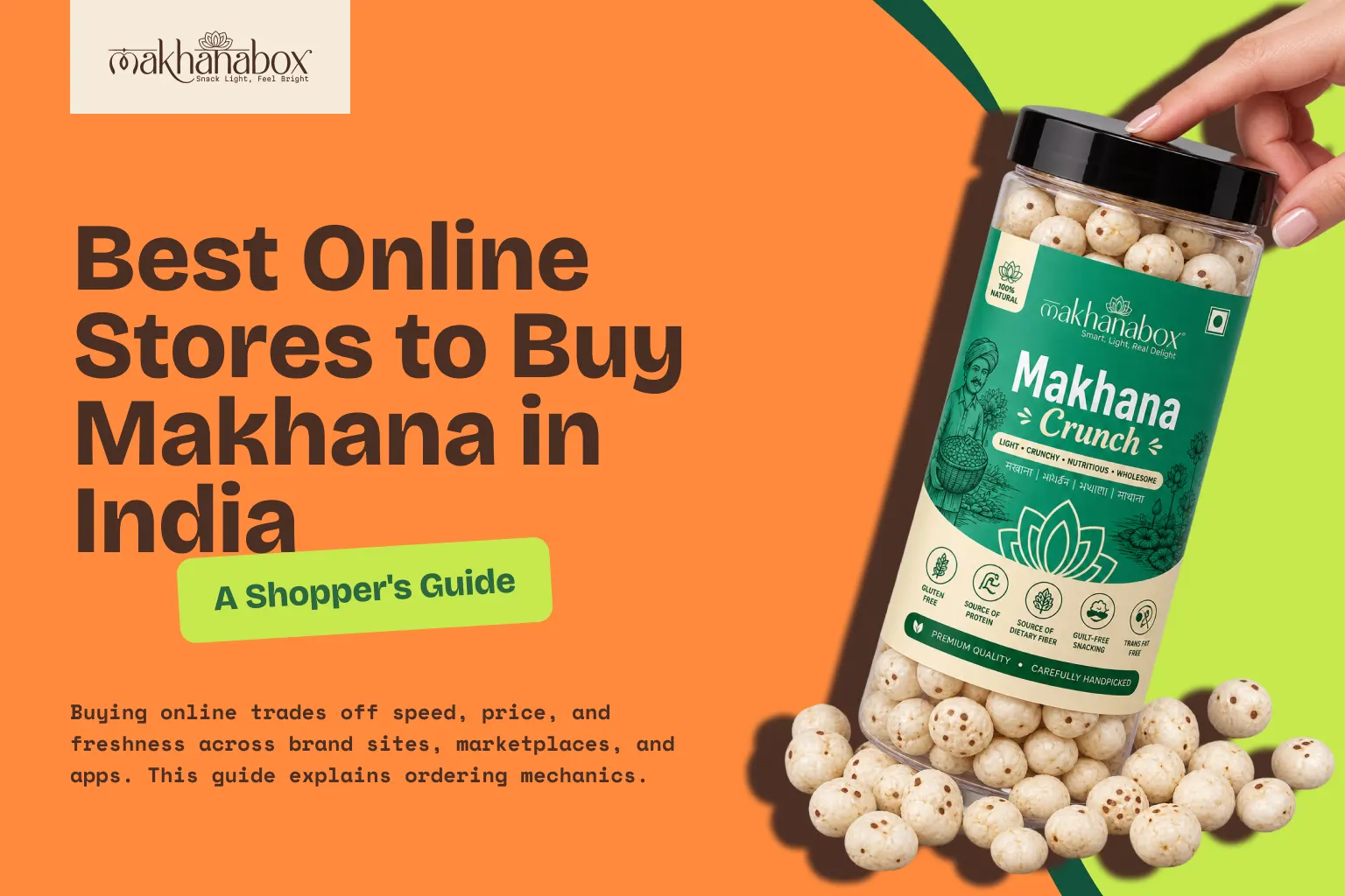 Best Online Stores to Buy Makhana in India: A Shopper's Guide
