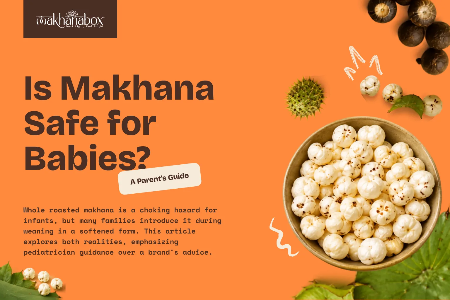 Is Makhana Safe for Babies? A Parent's Guide