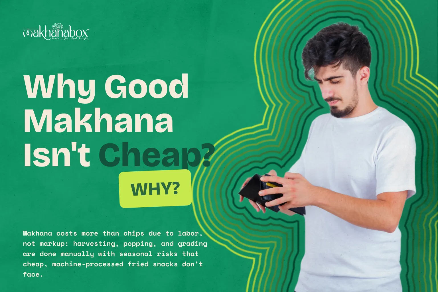 Why Good Makhana Isn't Cheap